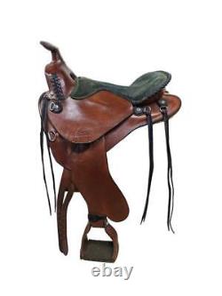 14.5 Inch Used Synergist Western Trail Saddle 825-7227