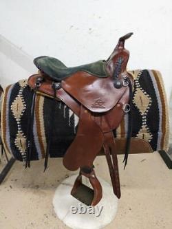 14.5 Inch Used Synergist Western Trail Saddle 825-7227