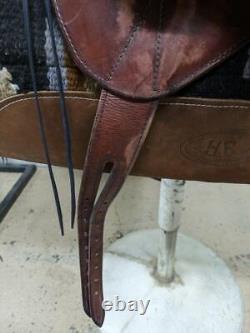 14.5 Inch Used Synergist Western Trail Saddle 825-7227