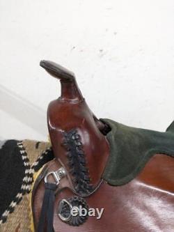 14.5 Inch Used Synergist Western Trail Saddle 825-7227