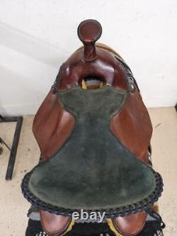 14.5 Inch Used Synergist Western Trail Saddle 825-7227