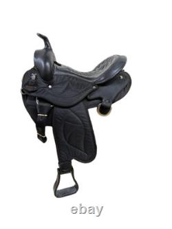 14.5 Inch Used Tennessee Saddlery Western Trail Saddle 513-10979