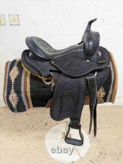 14.5 Inch Used Tennessee Saddlery Western Trail Saddle 513-10979