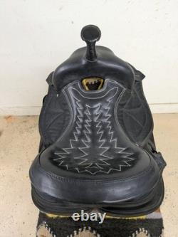 14.5 Inch Used Tennessee Saddlery Western Trail Saddle 513-10979