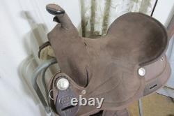 14.5 King Series Tough One Synthetic Brown Western Saddle