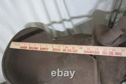 14.5 King Series Tough One Synthetic Brown Western Saddle