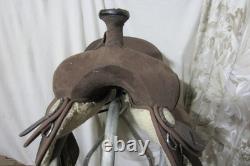14.5 King Series Tough One Synthetic Brown Western Saddle