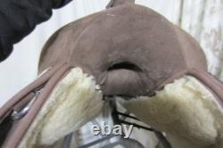 14.5 King Series Tough One Synthetic Brown Western Saddle