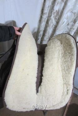 14.5 King Series Tough One Synthetic Brown Western Saddle