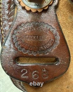 14.5 Longhorn / Maverick / Billy Cook Western Ranch Saddle Refurbished