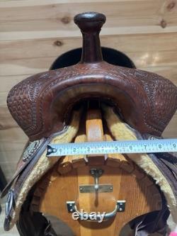 14.5 Martin FX3 Barrel Racing Saddle Model (2016) 14.5 Martin FX3 Barrel Racing Saddle Model (2016)