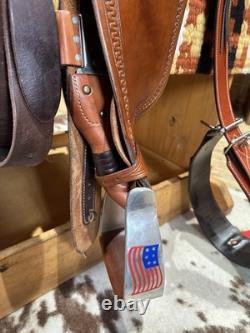 14.5 Martin Saddlery All-Around Western Saddle Model (2015)