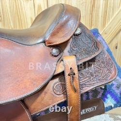 14.5 Ortho-Flex Western Trail Saddle 14.5 Ortho-Flex Western Trail Saddle
