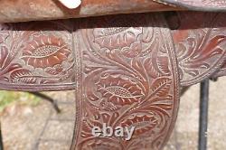 14.5 Seat Billy Royal Equitation Western Horse Saddle #3135 Arabian Round Skirt