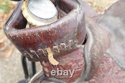 14.5 Seat Billy Royal Equitation Western Horse Saddle #3135 Arabian Round Skirt