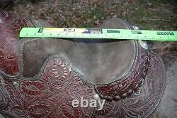 14.5 Seat Billy Royal Equitation Western Horse Saddle #3135 Arabian Round Skirt