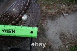 14.5 Seat Billy Royal Equitation Western Horse Saddle #3135 Arabian Round Skirt