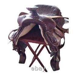 14.5 Seat Billy Royal Saddle Leather Great Shape