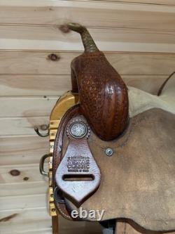 14.5 Sergeants Texas Classic Barrel Racing Western Saddle
