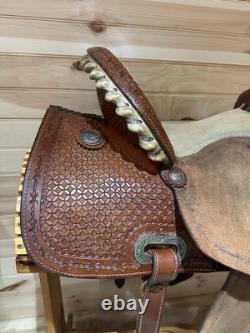 14.5 Sergeants Texas Classic Barrel Racing Western Saddle