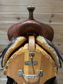 14.5 Sergeants Texas Classic Barrel Racing Western Saddle