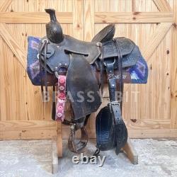 14.5 Sheridan Saddles All Around Ranch Saddle