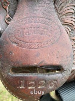 14.5 Stampede Western Ranch Saddle