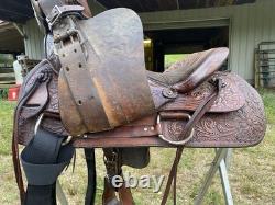 14.5 Stampede Western Ranch Saddle