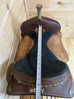 14.5 Tex Tan Hereford NBHA Barrel Racing Western Saddle