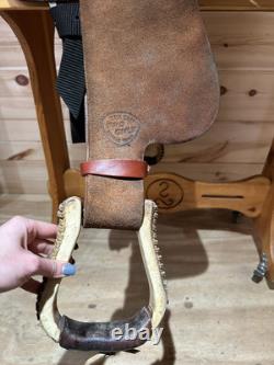 14.5 Tex Tan Hereford NBHA Barrel Racing Western Saddle