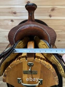 14.5 Texas Best by American Saddlery Barrel Racing Western Saddle Model 1178