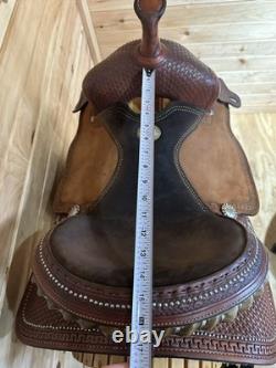 14.5 Texas Best by American Saddlery Barrel Racing Western Saddle Model 1178