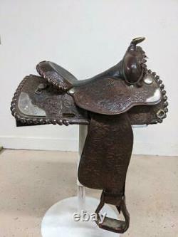 14.5 Used Circle Y Western Show Saddle 2-1322