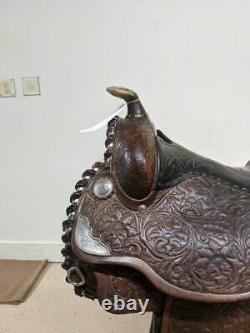 14.5 Used Circle Y Western Show Saddle 2-1322