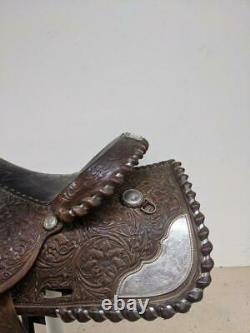 14.5 Used Circle Y Western Show Saddle 2-1322