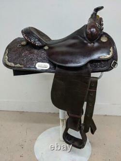 14.5 Used Circle Y Western Show Saddle 455-2917