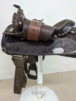 14.5 Used Circle Y Western Show Saddle 455-2917