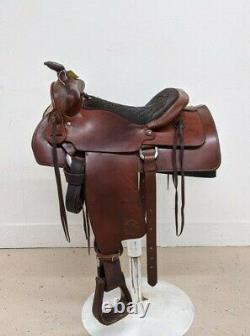 14.5 Used Colorado Saddlery Western Trail Saddle 487-3185