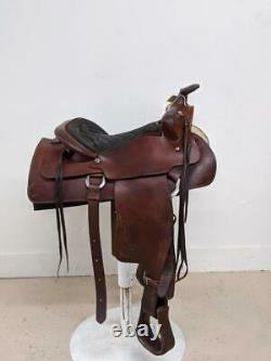 14.5 Used Colorado Saddlery Western Trail Saddle 487-3185