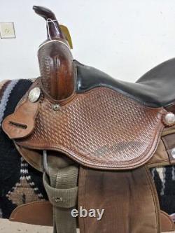 14.5 Used Fabtron Western Trail Saddle 472-4305