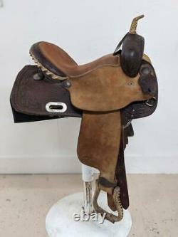 14.5 Used SRS Saddlery Western Barrel Racing Saddle 2-1367