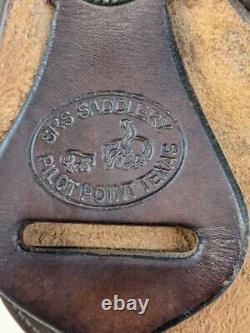 14.5 Used SRS Saddlery Western Barrel Racing Saddle 2-1367