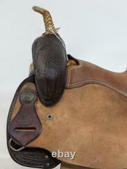 14.5 Used SRS Saddlery Western Barrel Racing Saddle 2-1367