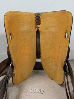 14.5 Used SRS Saddlery Western Barrel Racing Saddle 2-1367