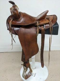 14.5 Used Simco Western Pleasure Saddle 391-2279