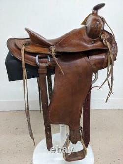 14.5 Used Simco Western Pleasure Saddle 391-2279