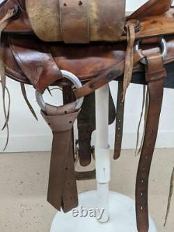 14.5 Used Simco Western Pleasure Saddle 391-2279