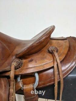 14.5 Used Simco Western Pleasure Saddle 391-2279