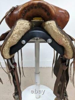 14.5 Used Simco Western Pleasure Saddle 391-2279