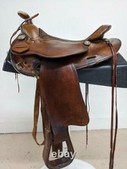 14.5 Used Simco Western Pleasure Saddle 403-2383